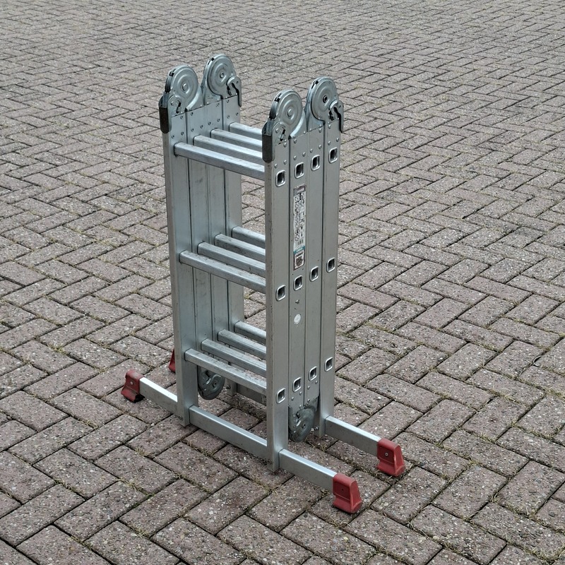 Multifunctionele ladder, Jumbo, Hobby | 4x3 treden