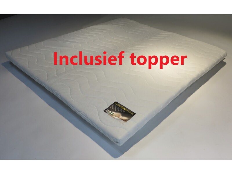 Boxspringcombinatie 180/200, M-Ray, Valencia Deluxe, Beige – foto 3 – kavel bij Onlineveilingmeester, Groningen