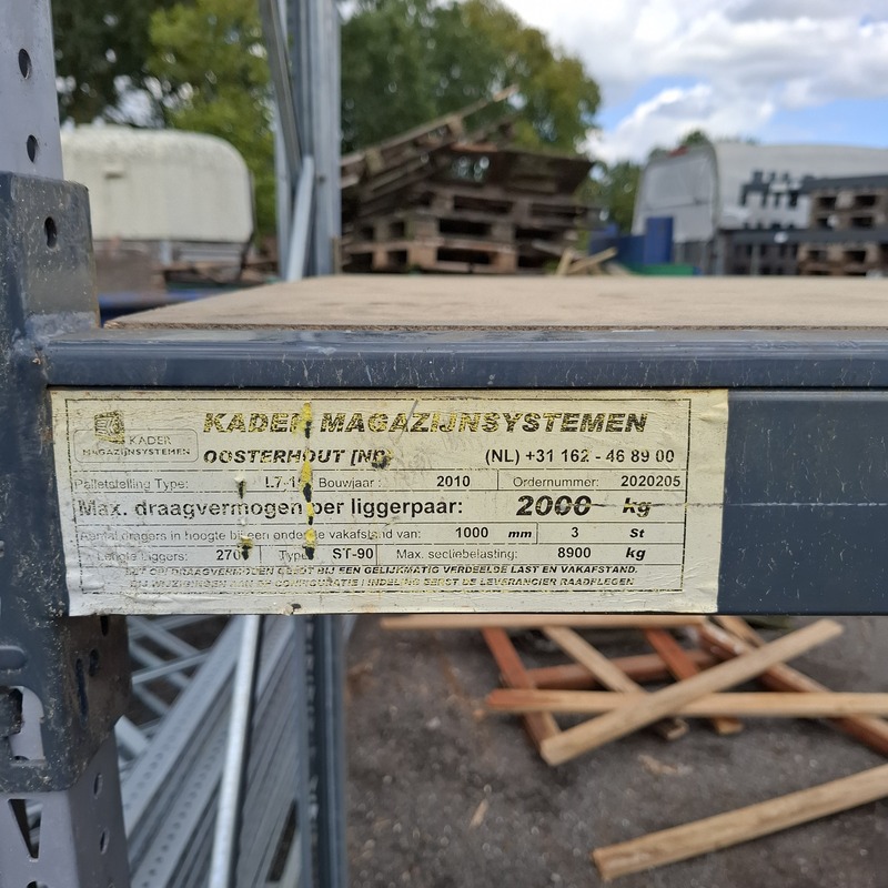 Ca. 11 meter Palletstelling – foto 4 – kavel bij Onlineveilingmeester, Schaijk