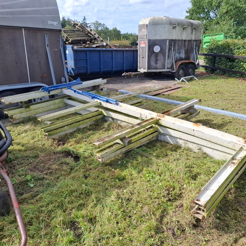 Dubbele draagarmstelling