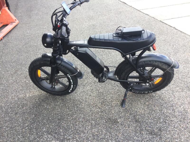 Fat Bike, zwart