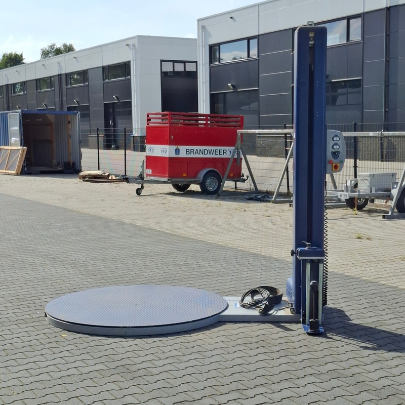 Palletwikkelaar, Robopac, Ecoplat base FRO, 2014 – foto 8 – kavel bij Onlineveilingmeester, Raalte