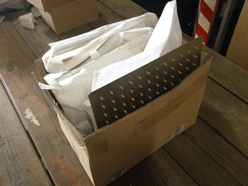 5x Douchekop voor regendouche, 827497, chroom