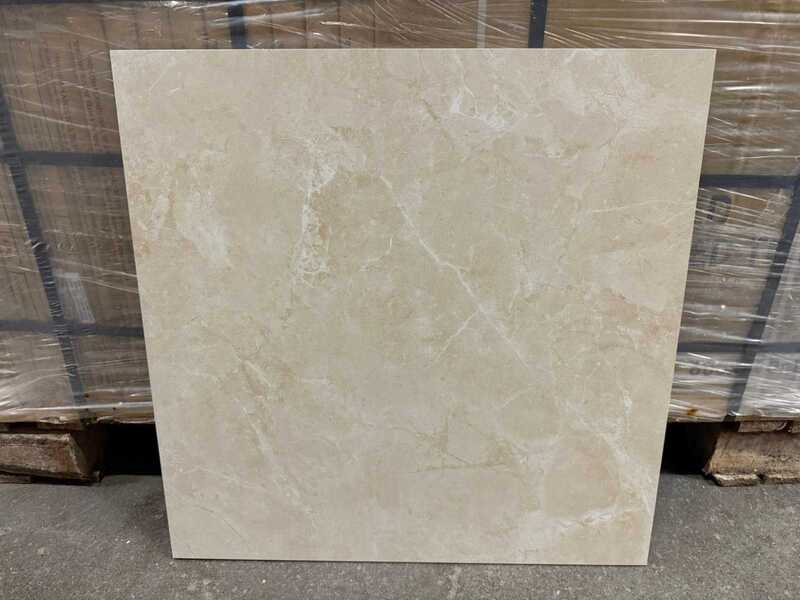Beige marmerlook tegels 60×60 cm - 28,8 m2