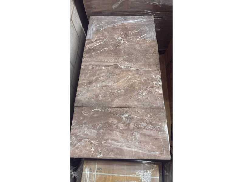 Bruine marmerlook tegels 30×60 cm –40 m², bruin