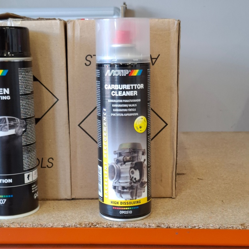 Ca. 30x Spuitbus, MOTIP, O.a. zwarte lak, bitumen en carburateur cleaner – foto 2 – kavel bij Onlineveilingmeester, Raalte