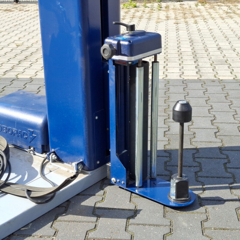 Palletwikkelaar, Robopac, Ecoplat base FRO, 2014 – foto 7 – kavel bij Onlineveilingmeester, Raalte