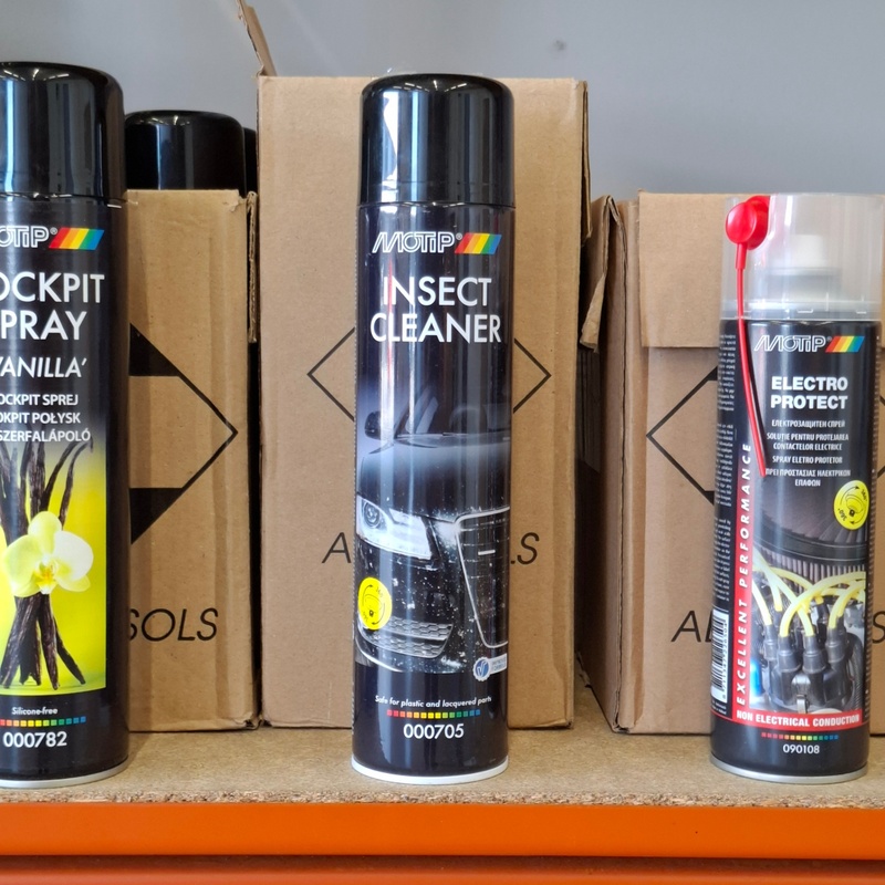 Ca. 36x Spuitbus, Motip, O.a. Insect cleaner, quick start en dust remover – foto 5 – kavel bij Onlineveilingmeester, Raalte