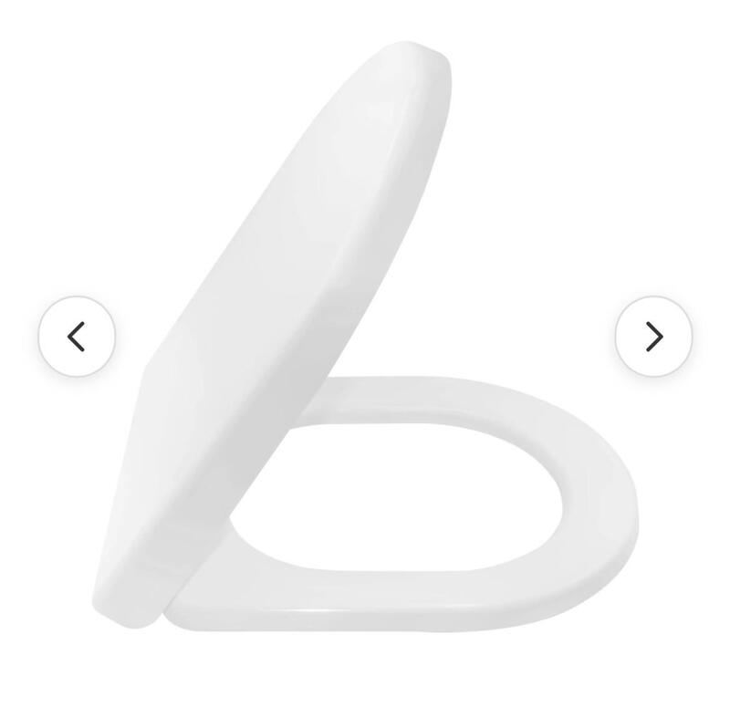 2x Dozen van 12 Toiletbrillen Aloni, Gala AL0336, wit