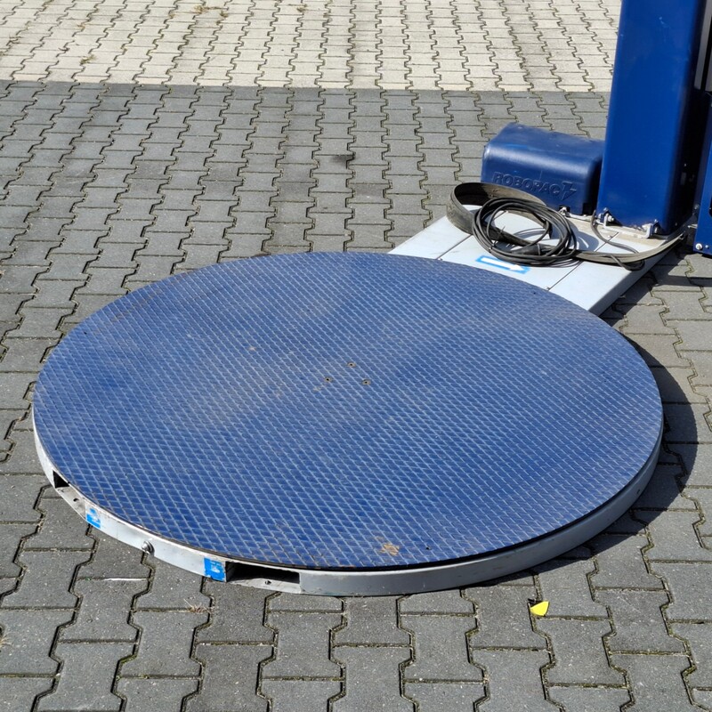 Palletwikkelaar, Robopac, Ecoplat base FRO, 2014 – foto 3 – kavel bij Onlineveilingmeester, Raalte