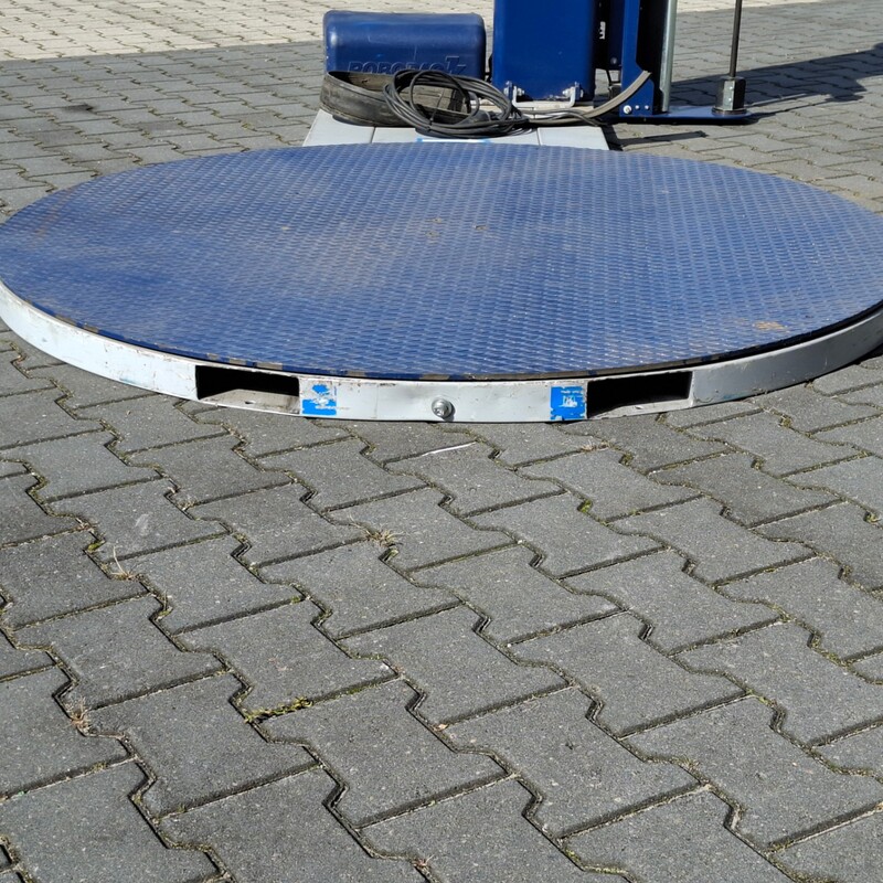 Palletwikkelaar, Robopac, Ecoplat base FRO, 2014 – foto 5 – kavel bij Onlineveilingmeester, Raalte