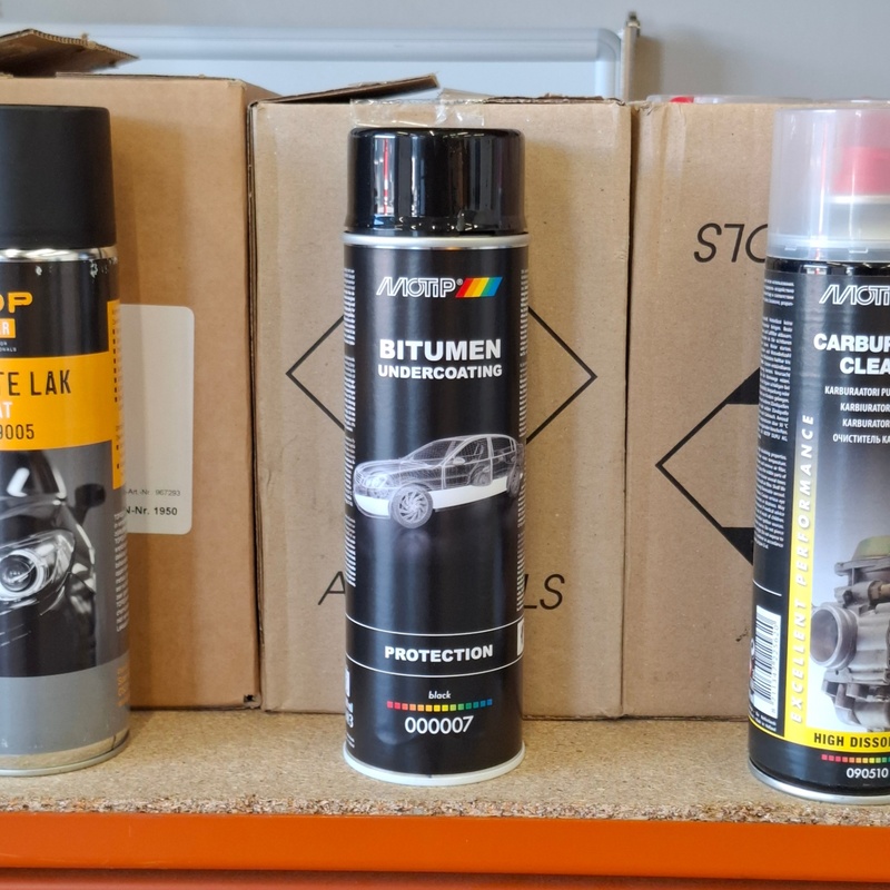 Ca. 30x Spuitbus, MOTIP, O.a. zwarte lak, bitumen en carburateur cleaner – foto 3 – kavel bij Onlineveilingmeester, Raalte