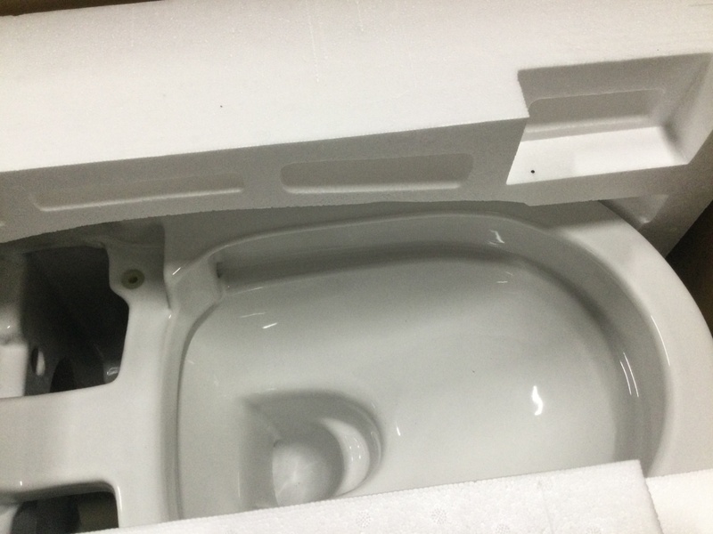 4x Toiletten zonder spoelrand, Turbo, wit – kavel bij Onlineveilingmeester, Zutphen