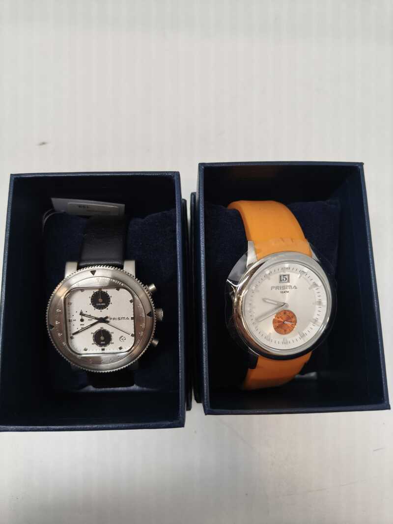 2x Prisma horloges voor hem en haar Prisma