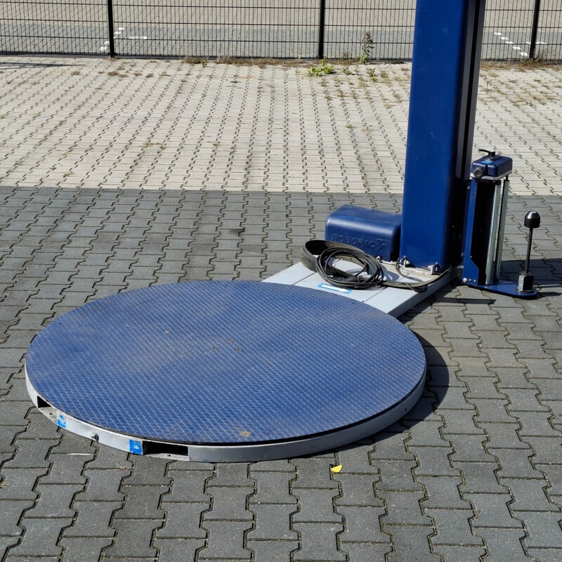Palletwikkelaar, Robopac, Ecoplat base FRO, 2014 – foto 2 – kavel bij Onlineveilingmeester, Raalte