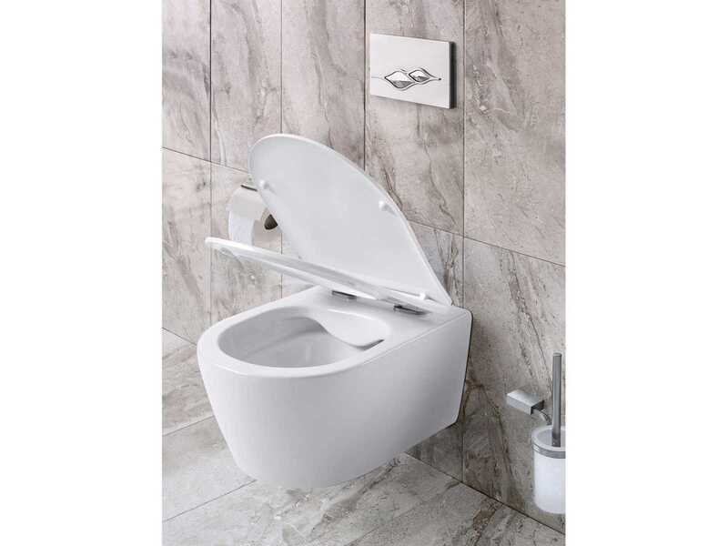 WC inclusief zitting, wit