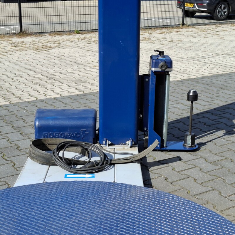 Palletwikkelaar, Robopac, Ecoplat base FRO, 2014 – foto 6 – kavel bij Onlineveilingmeester, Raalte