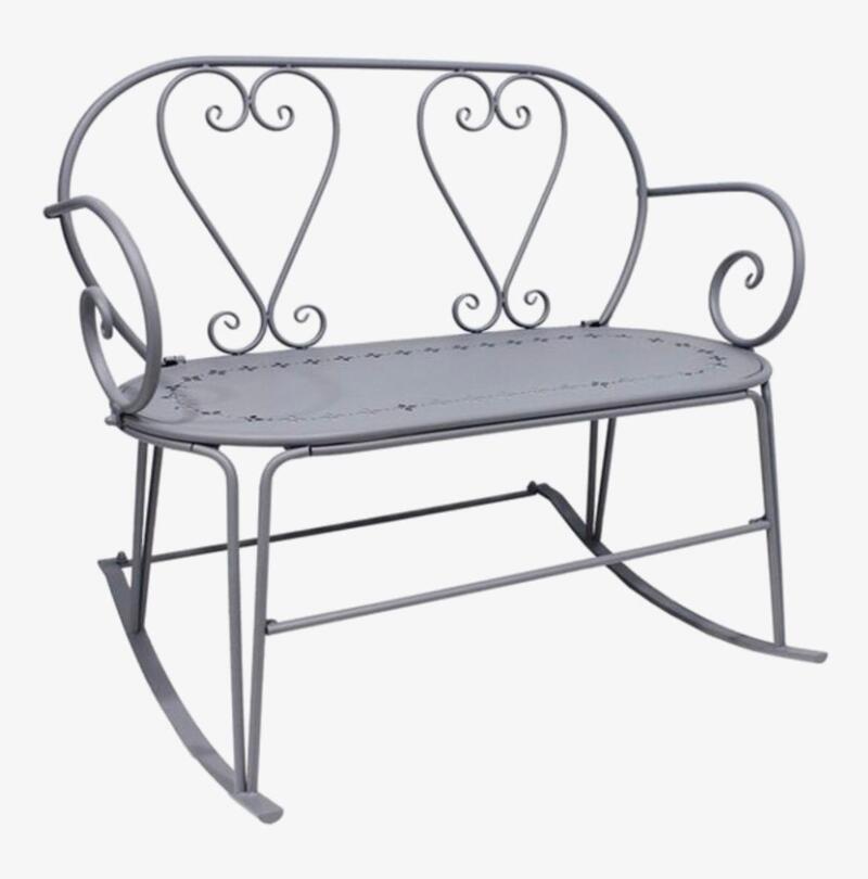 Schommel tuinbank Esschert Design, Belle Epoque MF075, grijs