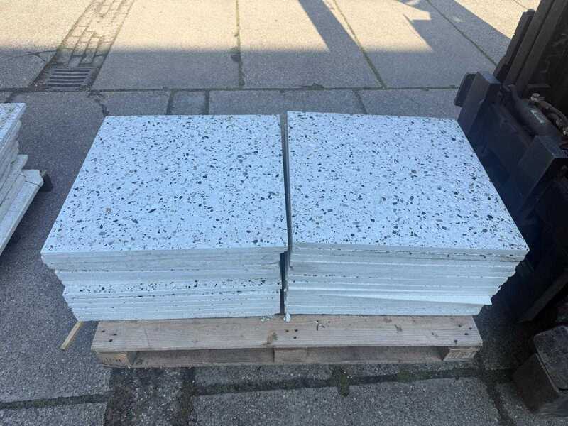Natuursteen terrazzo tegels 60×60 cm -10,44m2