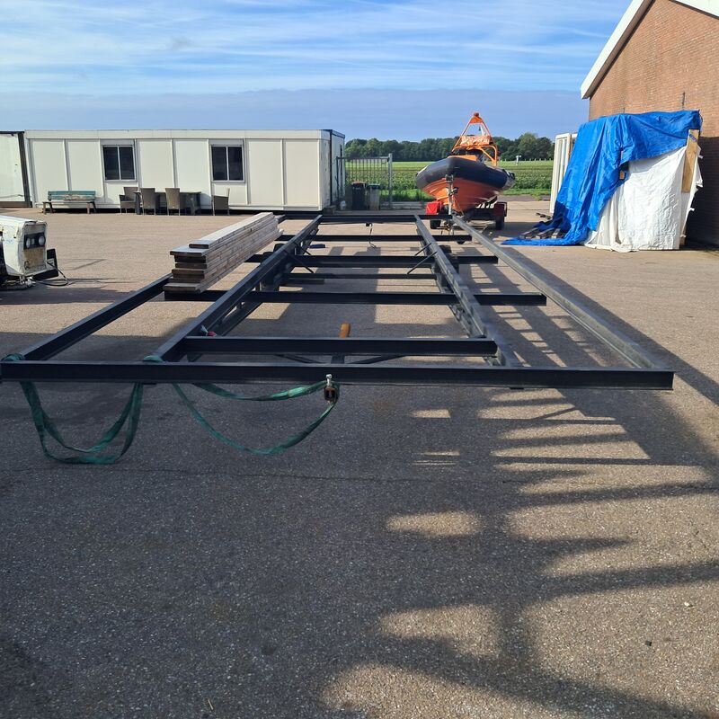 Verrijdbaar tiny house chassis, Thomassen Metaalbouw