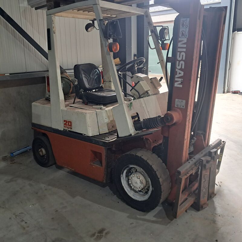 LPG heftruck, NISSAN, PH02A20U, 1992