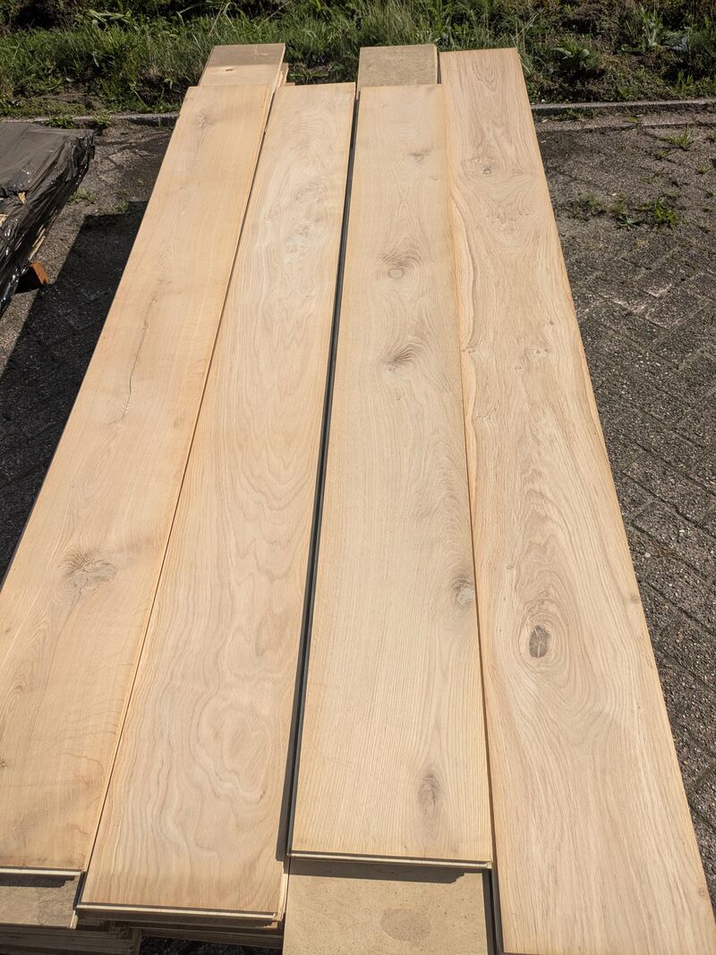 Parketvloer, Eiken | 47.5 m² – foto 2 – kavel bij Onlineveilingmeester, Raalte