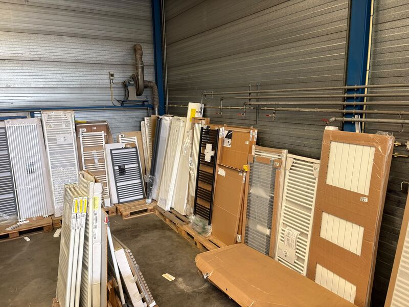 Reorganisatieveiling: Sanitair en installatiematerialen