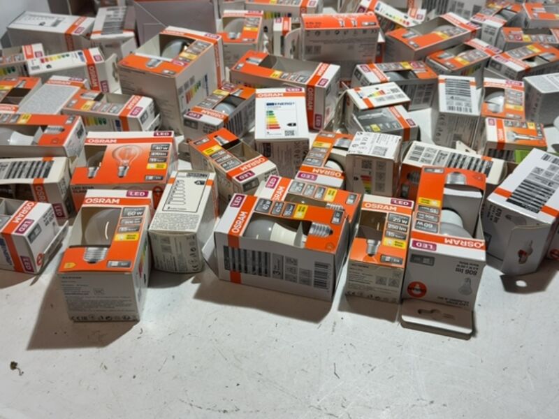 Partij osram lampen – foto 6 – kavel bij Onlineveilingmeester