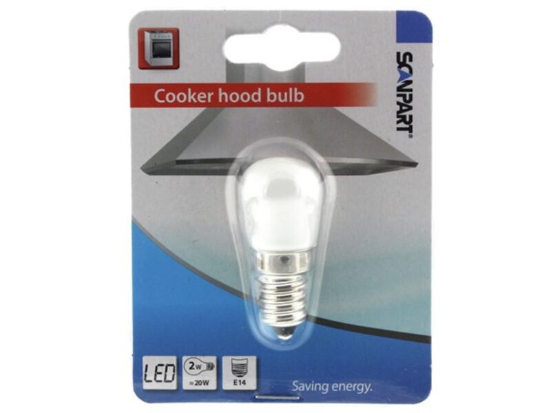 3x Afzuigkaplampje LED Scanpart, e14 20w – kavel bij Onlineveilingmeester
