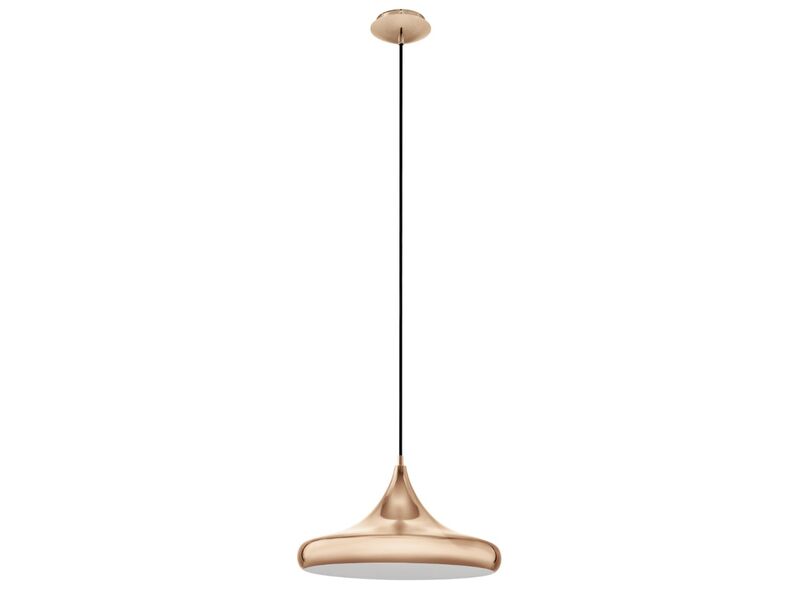 Hanglamp Ø400mm EGLO, coretto 2, koperkleurig – kavel bij Onlineveilingmeester