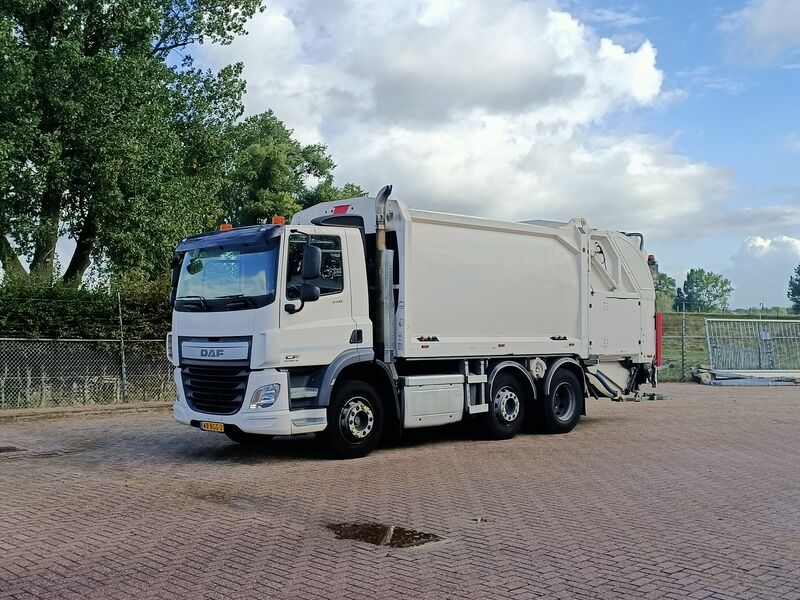 Vuilniswagen, DAF, CF290 FAG 6x2 achter GeesinkNorba, 2015