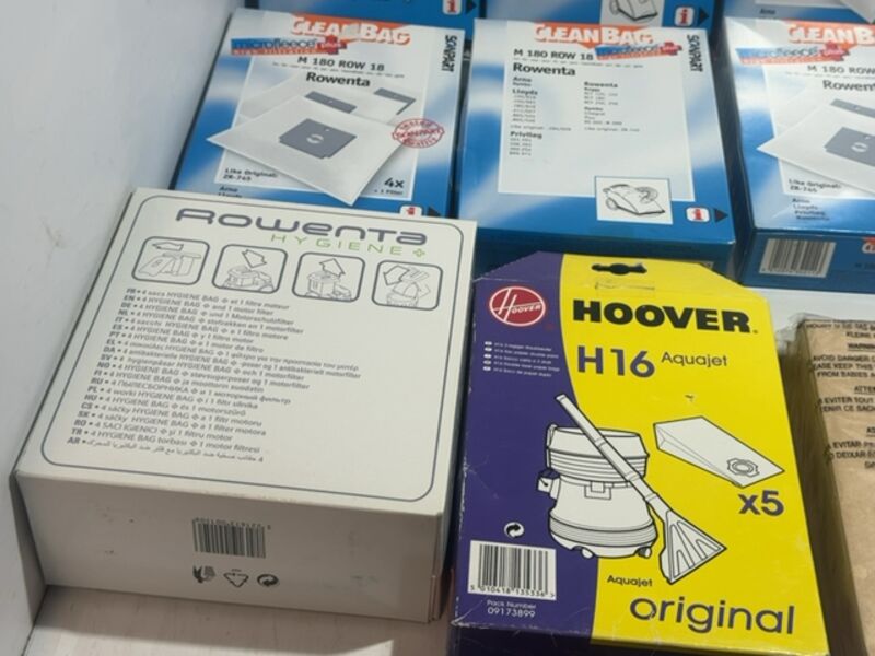 Partij stofzuigerzakken Cleanbag, hoover, rowenta – foto 3 – kavel bij Onlineveilingmeester