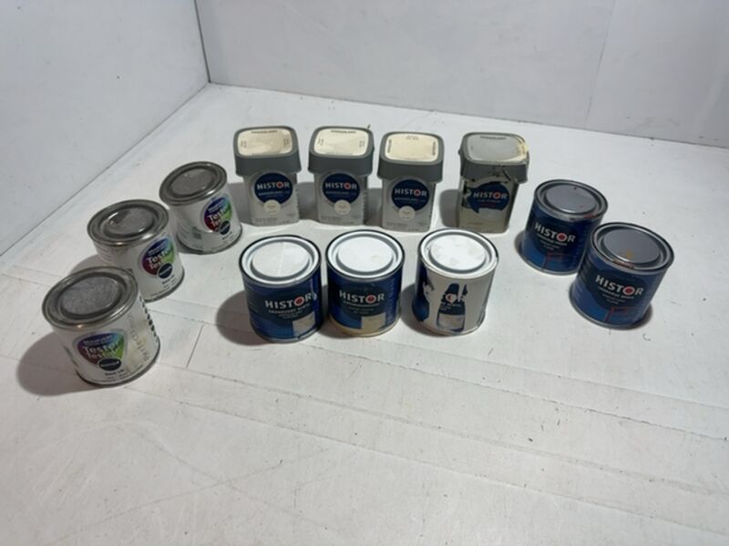 Partij Histor 250ml verf en lakken