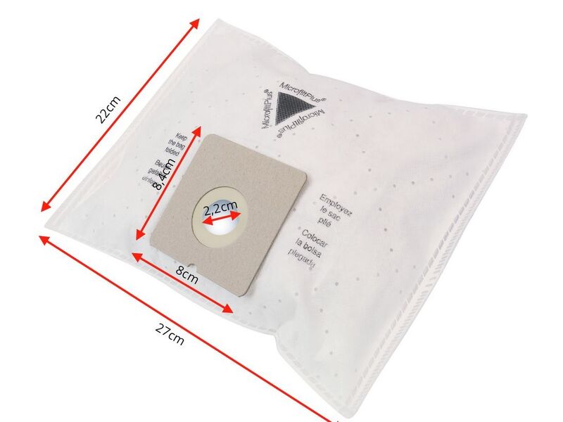 7x Stofzuigerzakken Scanpart, m198afk11, 4 stuks per doos – foto 2 – kavel bij Onlineveilingmeester
