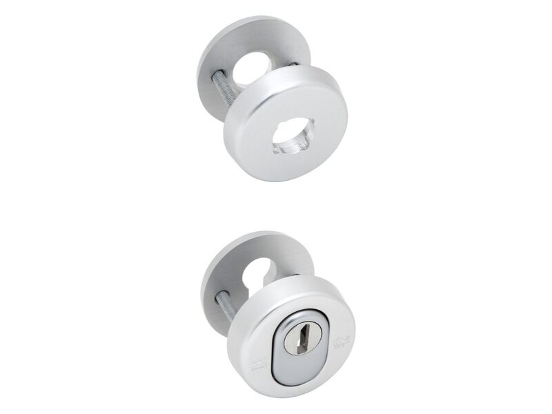 2x Design deurrozet rond anti-kerntrek, Nemef, 3725, skg 3 sterren – foto 2 – kavel bij Onlineveilingmeester