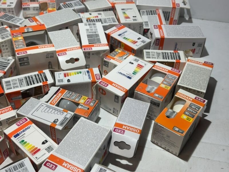 Partij osram lampen – foto 5 – kavel bij Onlineveilingmeester