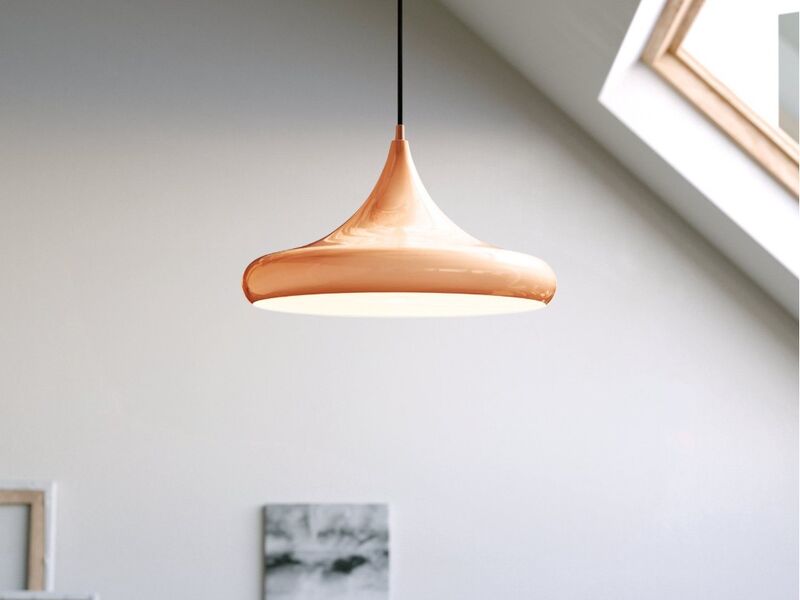 Hanglamp Ø400mm EGLO, coretto 2, koperkleurig – foto 2 – kavel bij Onlineveilingmeester