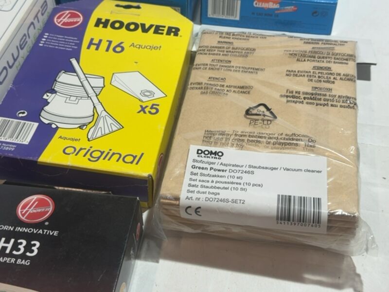 Partij stofzuigerzakken Cleanbag, hoover, rowenta – foto 4 – kavel bij Onlineveilingmeester