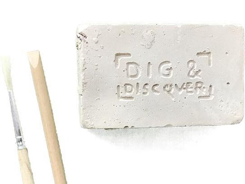 Ca. 23x Dinosaurus archeologie kit Kids Commotions, voor kinderen