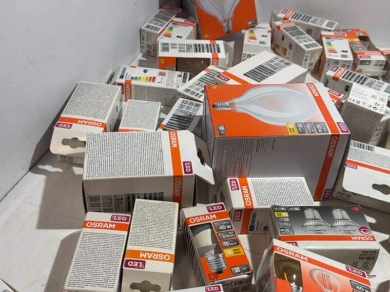Partij osram lampen – foto 7 – kavel bij Onlineveilingmeester