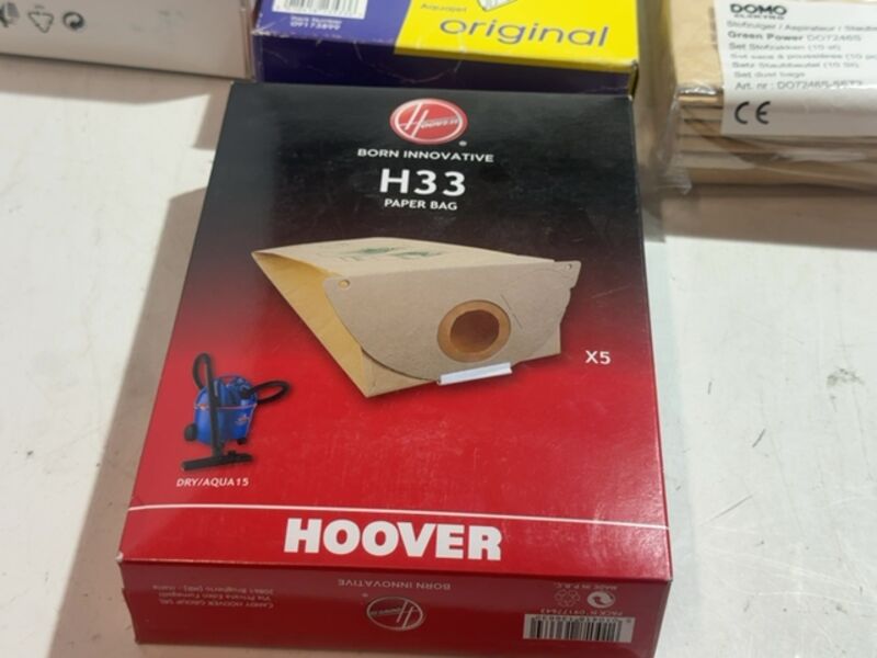 Partij stofzuigerzakken Cleanbag, hoover, rowenta – foto 5 – kavel bij Onlineveilingmeester