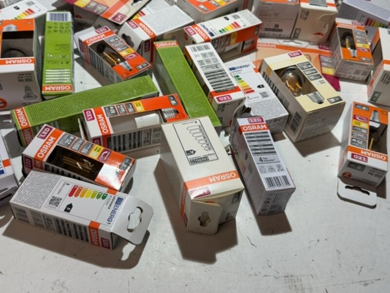 Partij osram lampen – foto 5 – kavel bij Onlineveilingmeester