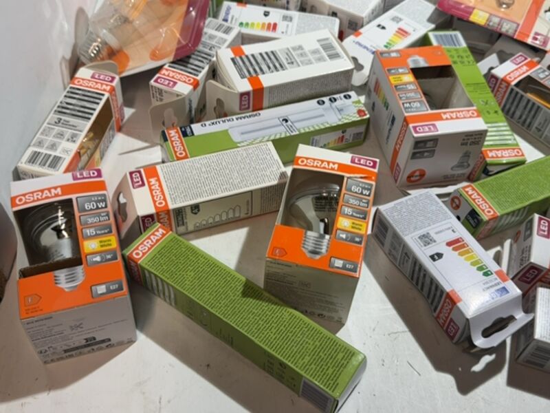 Partij osram lampen – foto 6 – kavel bij Onlineveilingmeester