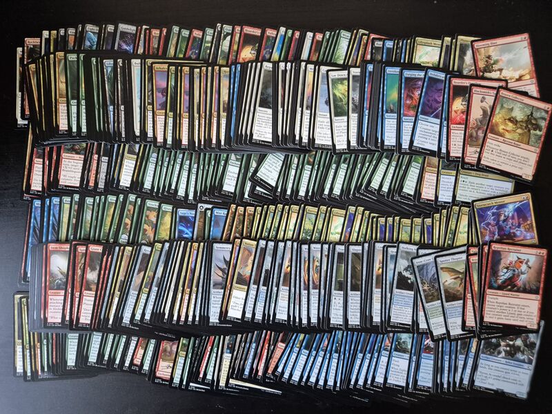 Ca. 720x Magic: The Gathering kaarten
