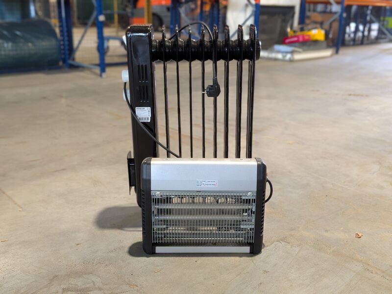 Elektrische oliegevulde radiator en elektrische anti-insectenlamp – foto 2 – kavel bij Onlineveilingmeester, Heerenveen