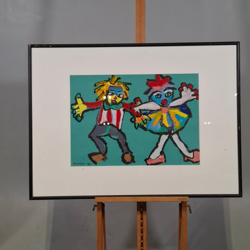 Schilderij, Maya Wildevuur, Figuren, 2003