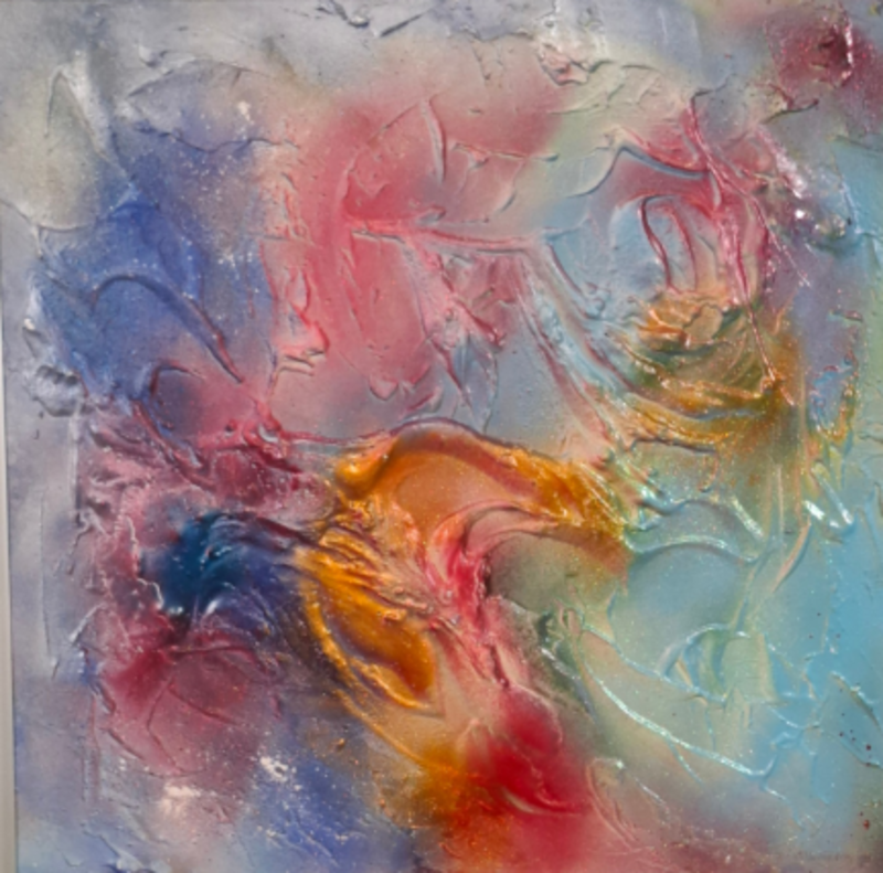 Schilderij, Maya Wildevuur, T'Heelal