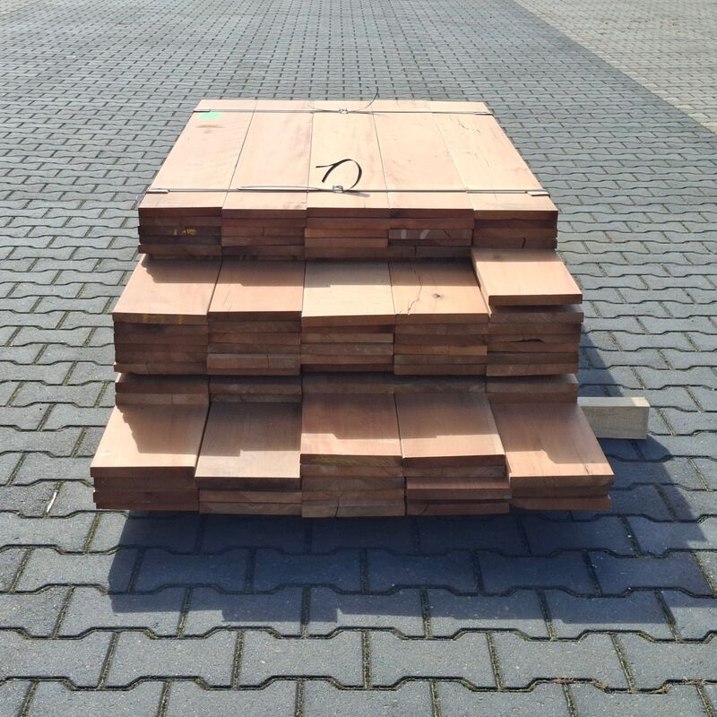Partij vlonder/gevel planken, Tropisch hardhout | 21x185 mm – foto 4 – kavel bij Onlineveilingmeester, Raalte