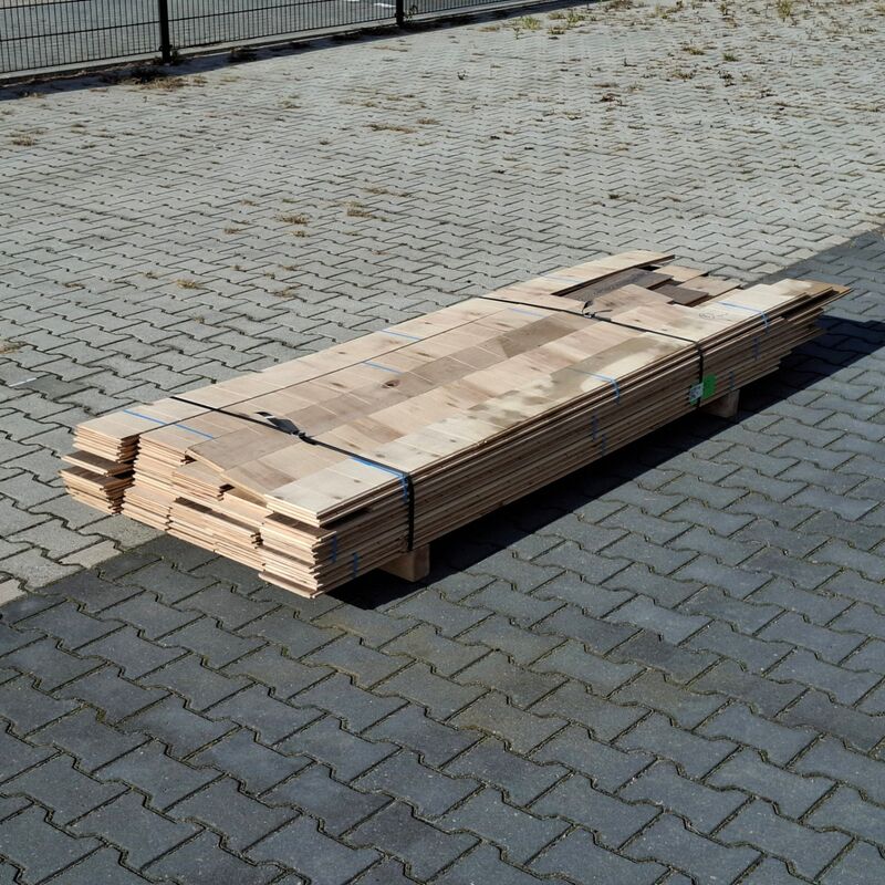 Parketvloer, Eiken | 19.5 m² – kavel bij Onlineveilingmeester, Raalte