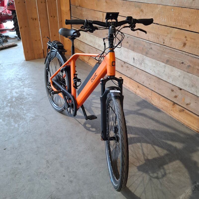 Elektrische herenfiets, Qwic, RD11 Performance, Oranje – foto 3 – kavel bij Onlineveilingmeester, Heerenveen